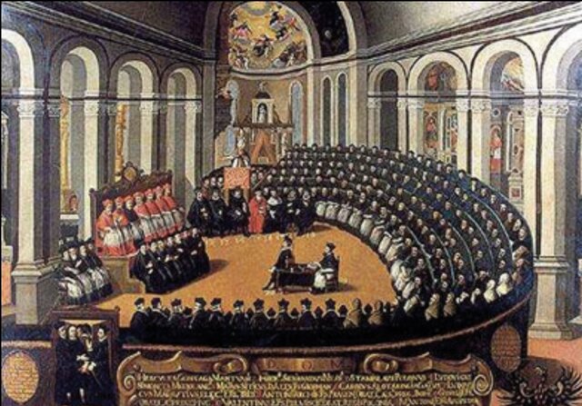 Concilio III de Constantinopla: condena del monotelismo.