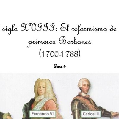 Timeline: España en la órbita francesa: el reformismo de los primeros Borbones