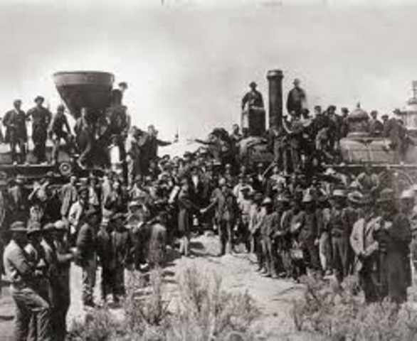 Transcontinental Railroad Complete