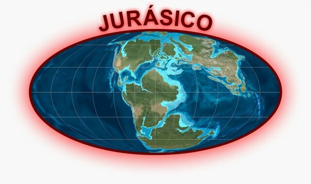 Jurásico mapa