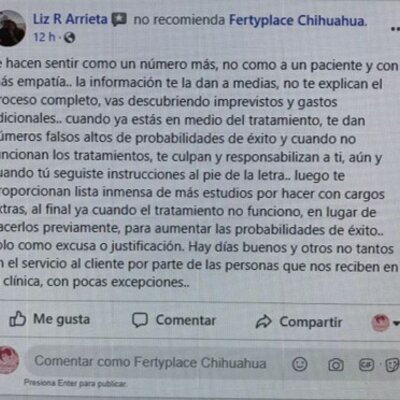 Timeline: Queja Lizbeth