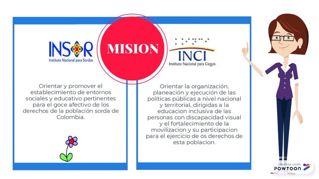 Decreto 1955- Instituto Nacional para Ciegos "INCI" y el Instituto Nacional para Sordos "INSOR"