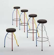 Silla Duplex Tricolor de Javier Mariscal