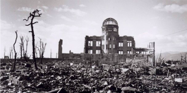 Dropping of the atomic bombs