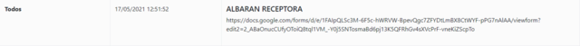 17/05/2021 12:51:52  ALBARAN RECEPTORA ALONDRA RAMIREZ