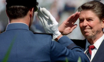 Ronald Reagan is inaugurated