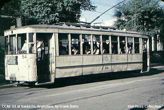Tranvías eléctricos en Argentina