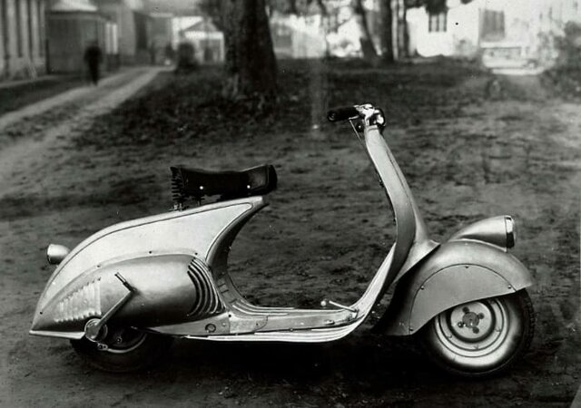 Vespa de Piaggo: Corrado DAscanio