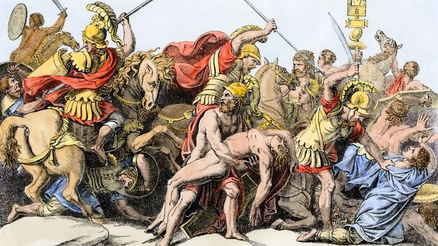 Trojan War takes place