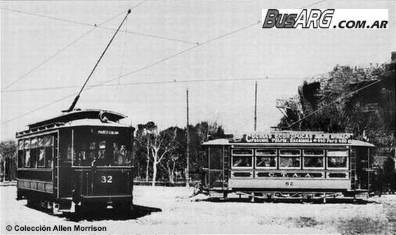 Primeros tranways electricos