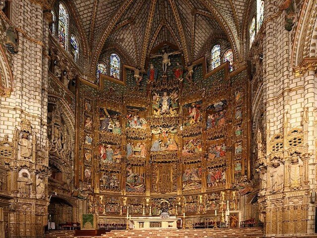 Retablo Catedral de Toledo, España