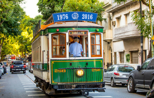 Inauguración de los tranvías