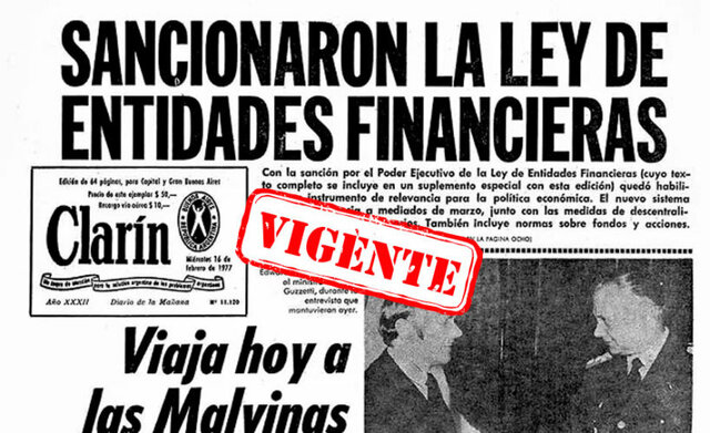 LEY Nº 21.526-ENTIDADES FINANCIERAS