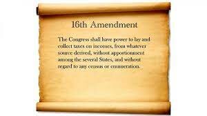 16th Amendments