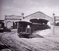 Inauguración del Ferrocarril del Oeste