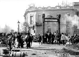 Inauguración de la estación Primera Junta de la linea A