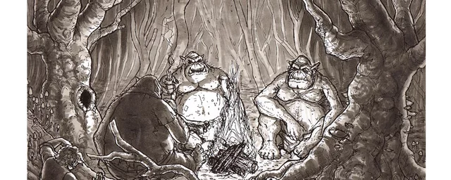 Bilbo and Company are Captured by Trolls