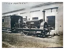 La Primera Locomotora "La Porteña" Ensayo
