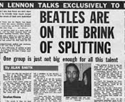 The Beatles Break Up