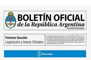Paso 1-Publicaciòn en el Boletìn oficial: Art. 2 Ley 11.687: Inicio