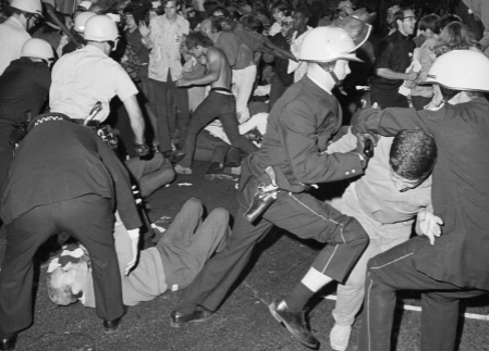 Riots at the Chicago Democratic Convention