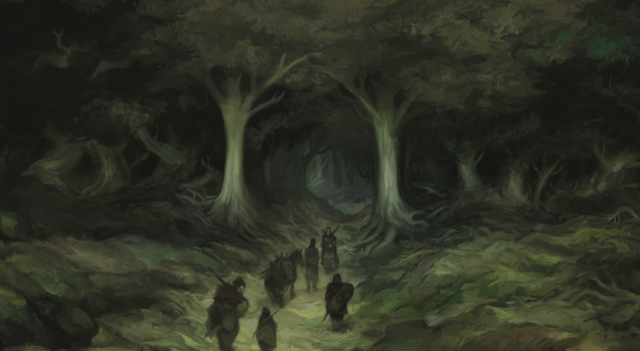 The Company Gets Lost and Suffers in Mirkwood