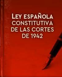 Ley Constitutiva de las Cortes