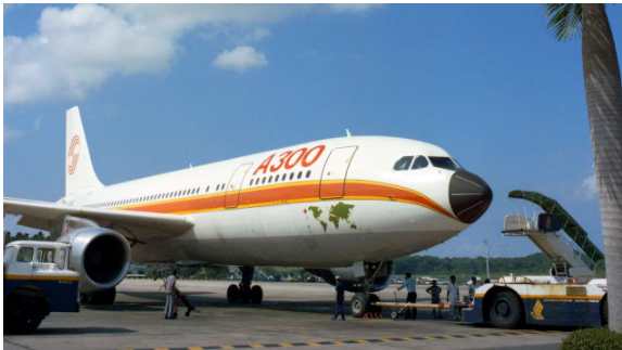 A300 Makes its first flight