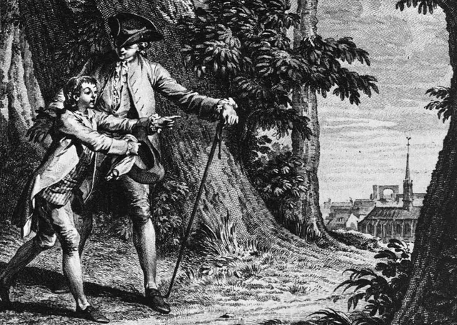 Muerte de Jean-Jacques Rousseau