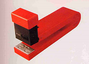 Grapadora de plástico