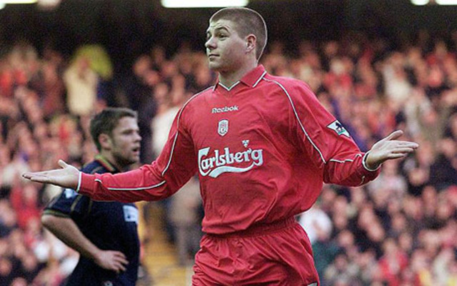 Birth of Steven Goerge Gerrard