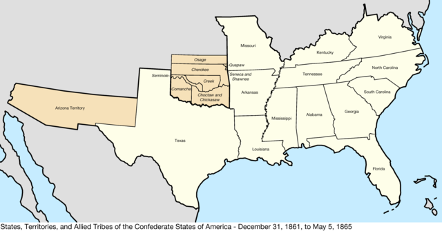 Confederate States of America is formed