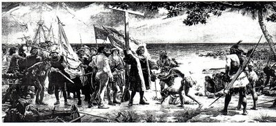 Llegada de Rodrigo de Bastidas a Cartagena