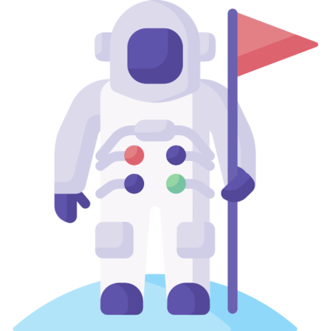 Primera vez del hombre en la luna