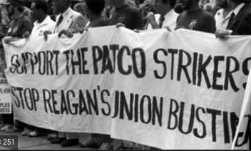 Reagan and the air controller strike