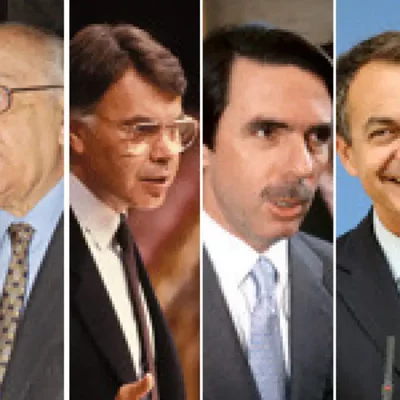 Timeline: Los gobiernos democráticos (1979-2000).