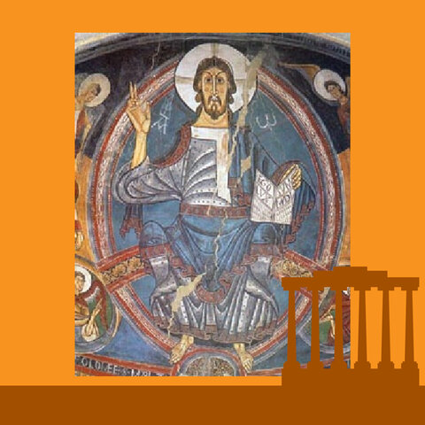 CRISTO EN MAJESTAD. SAN CLEMENTE DE TAHULL