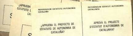 Aprobación de los estatutos de autonomía de Cataluña y El País Vasco.