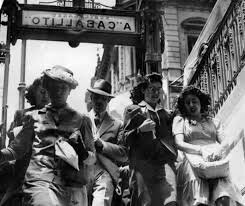 la inauguración de la estación primera junta linea A