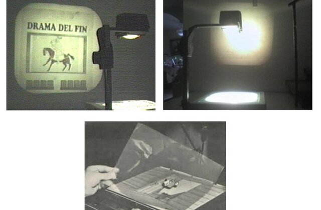 Uso de proyectores de acetato