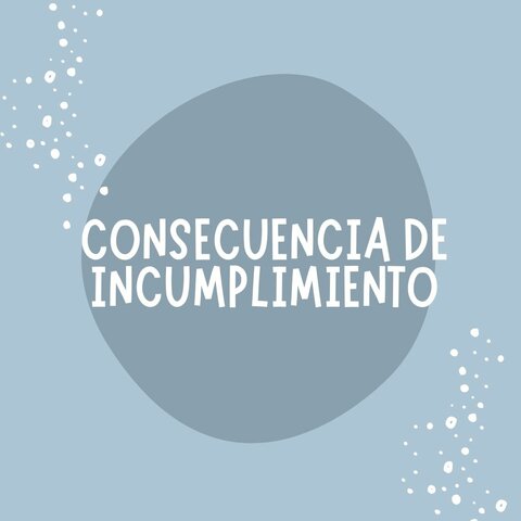 Consecuencias de su Incumplimiento ART. 11
