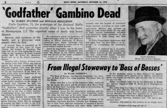 Gambino Families Most Powerful Period