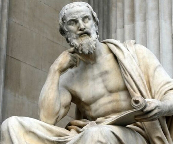 Herodotus writes history of the Persian Wars