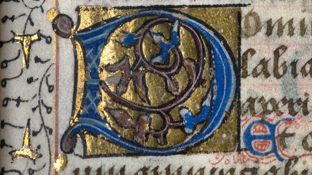 LETRAS CAPITULARES: arte en una letra