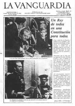 Promulgación de la Constitución Española