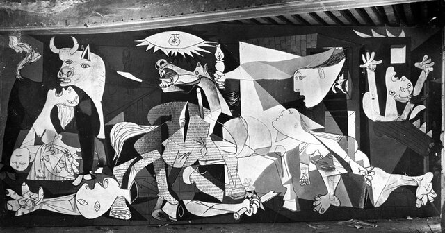 El Guernica     PABLO PICASSO (CUBISMO), (SURREALISMO)