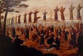 Christianity is outlawed in Japan