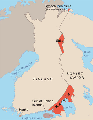 Peace treaty between Finland and the Soviet Union.