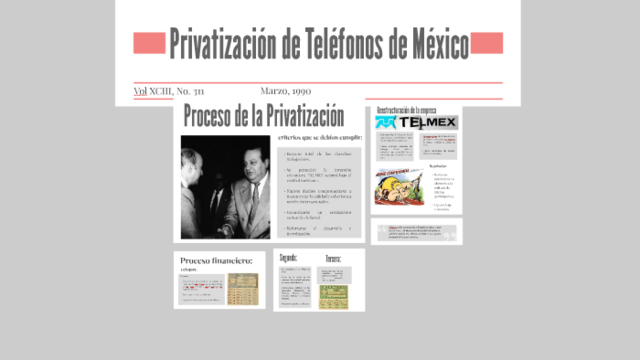 PRIVATIZACIÓN DE TELÉFONOS