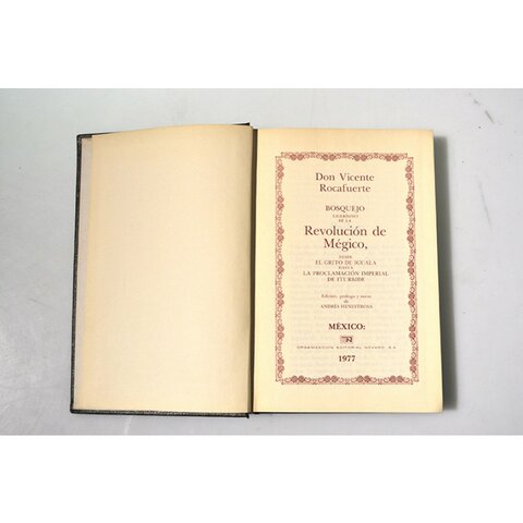 Bosquejo ligerísimo de la revolución de México